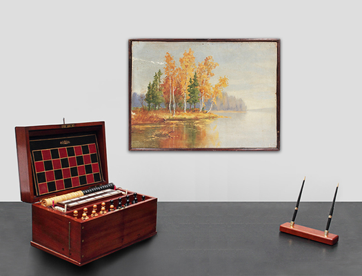 Клевер (Московский) Константин Юльевич. Осенний пейзаж